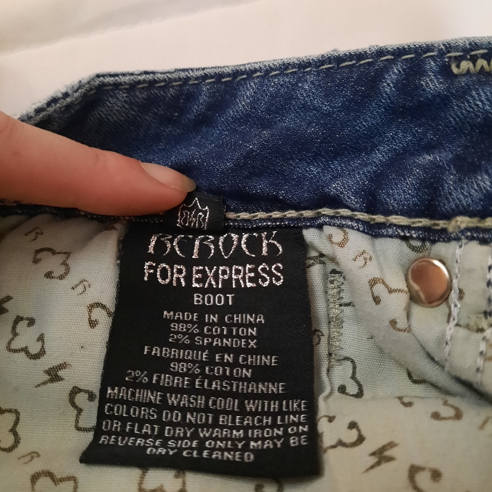 Express brand Bootcut jeans size 4 - Picture 8 of 8